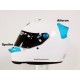 Spoiler ou aileron pour casque arai