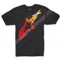 T-shirt Alpinestars Solar noir